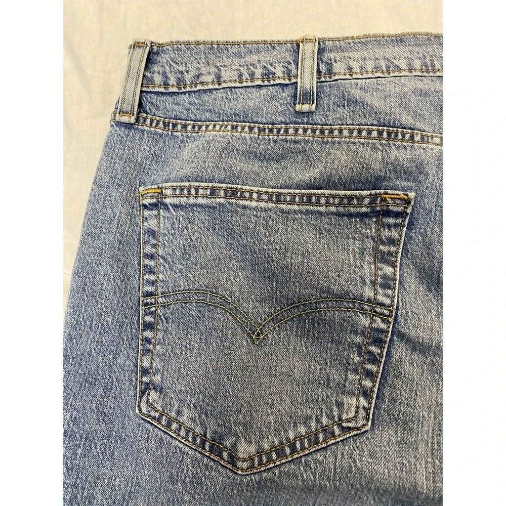 Levi's 541 Athletic Fit Jeans Mens 44x30 (46x29 Actual) Blue Denim Relaxed Taper